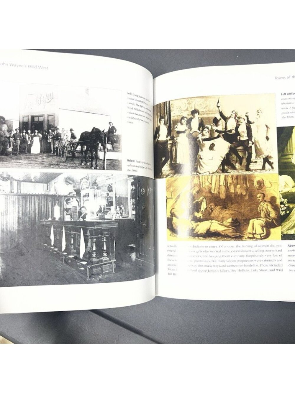 John Wayne's Wild West : An Illustrated History of Cowboys, Gunfights, Weapons, - Picture 8 of 9